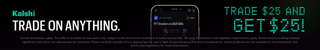 Kalshi — trade $25 and get $25 with promo code NYPREDICTS